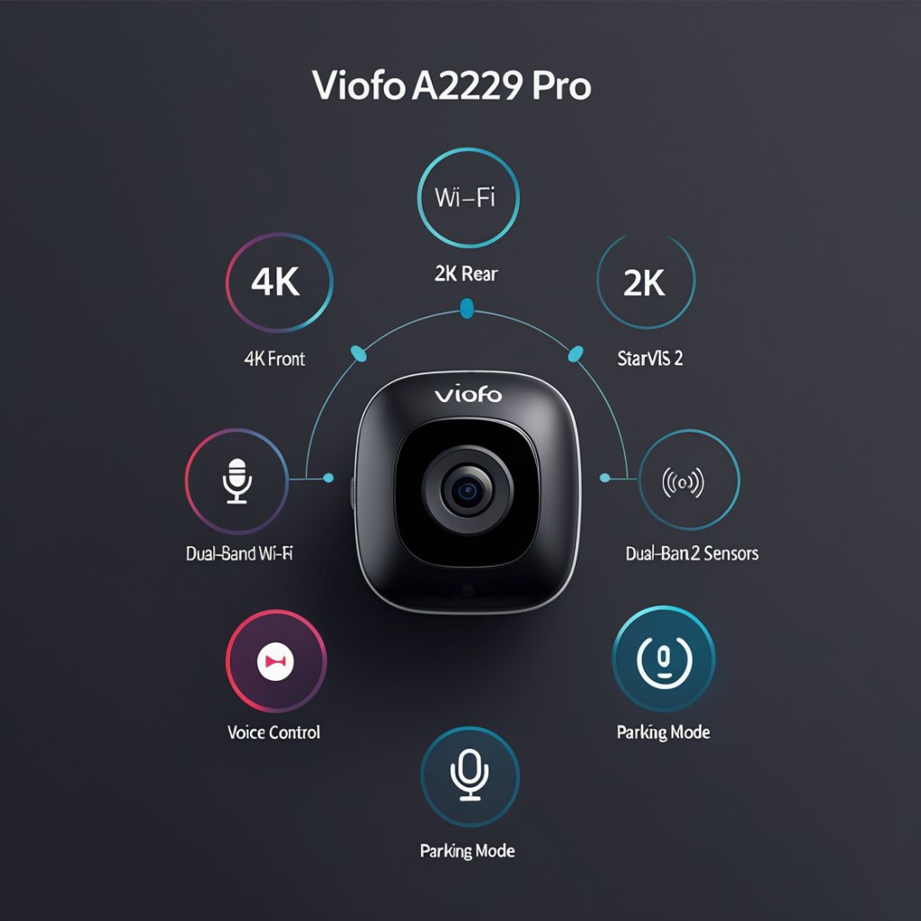Viofo A229 pro features