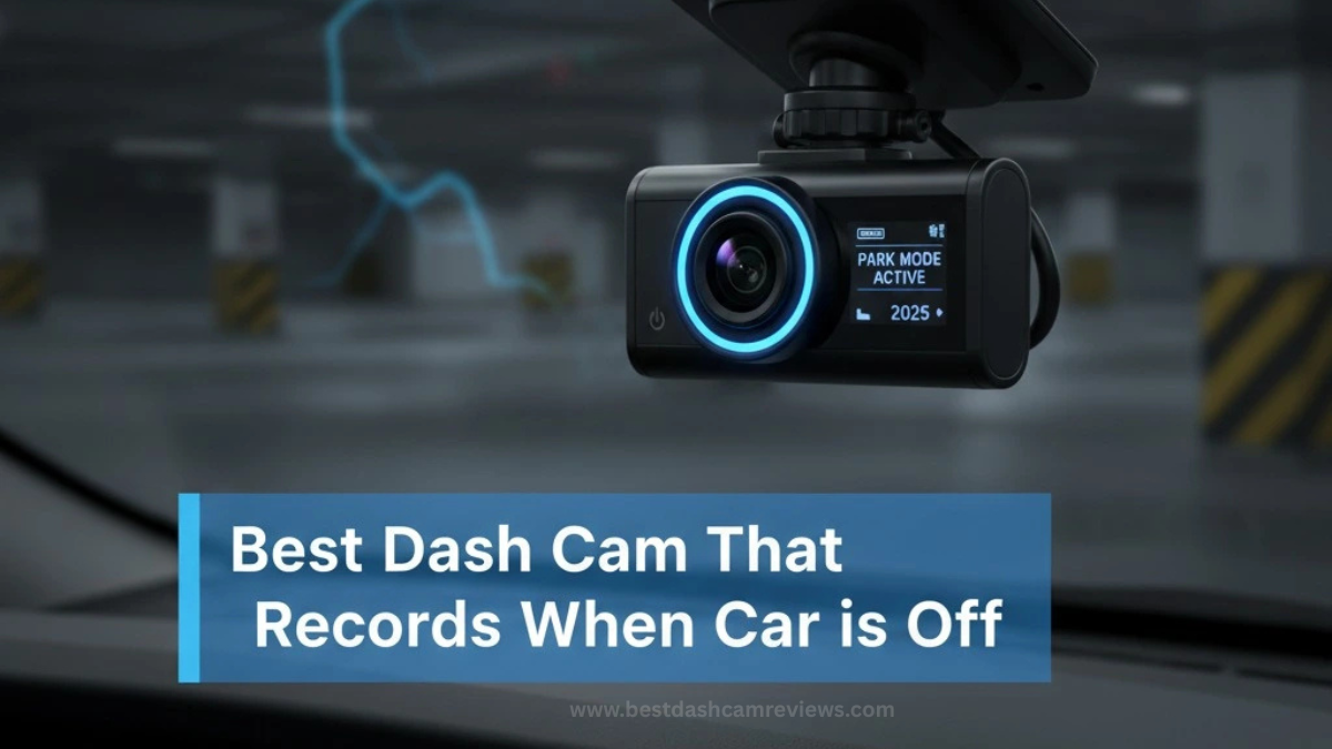 Best Dash Cam That Records When Car is Off​ 2025